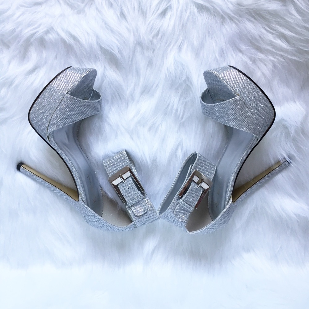 Eye candie glittery ankle buckle st…